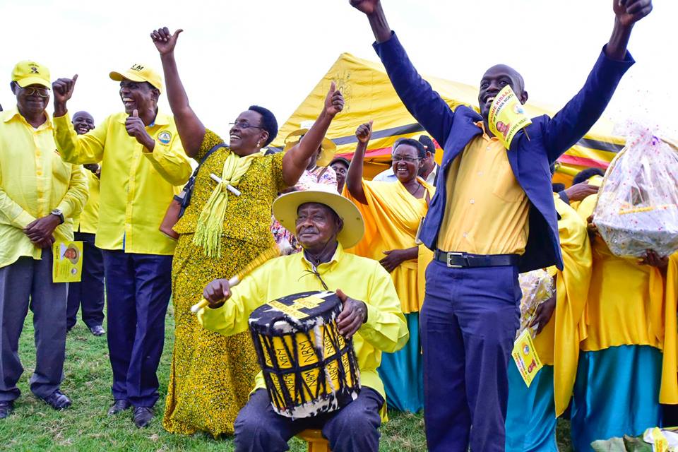 PHOTOS: Museveni Campaigns for NRM Candidate in Sheema North Constituency