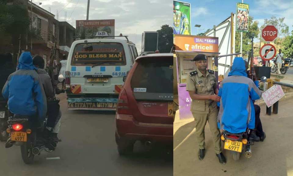 Police Arrests Armed Hooded Men That Were Pictured Riding on Boda Boda