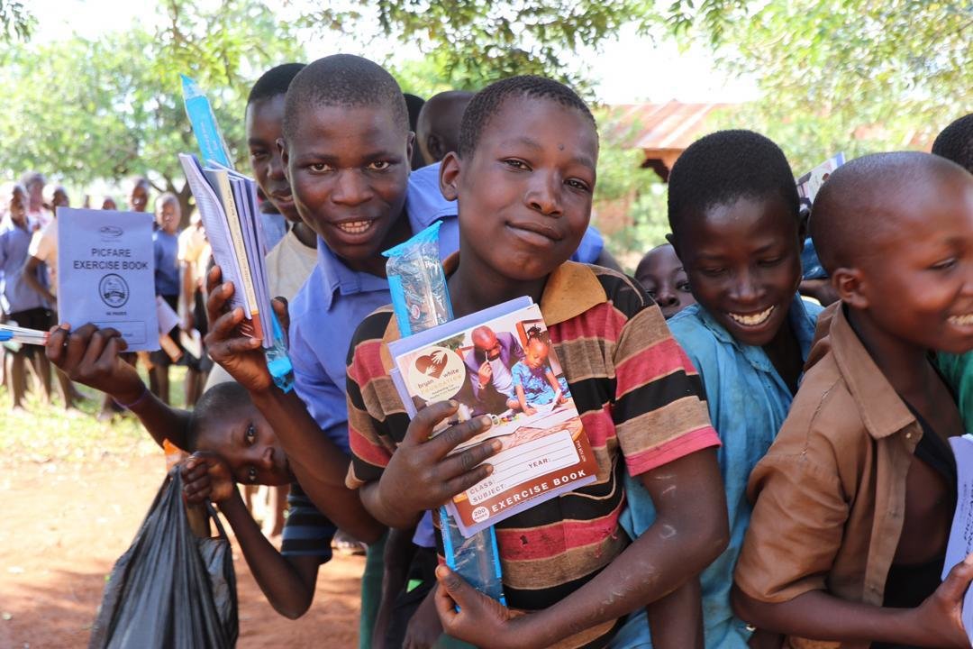 PHOTOS: Bryan White Foundation Donates to Luuka Primary School