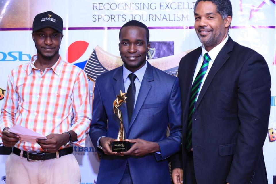 Allan Darren Kyeyune Shines at 2018 Sports Journalists Choice Awards
