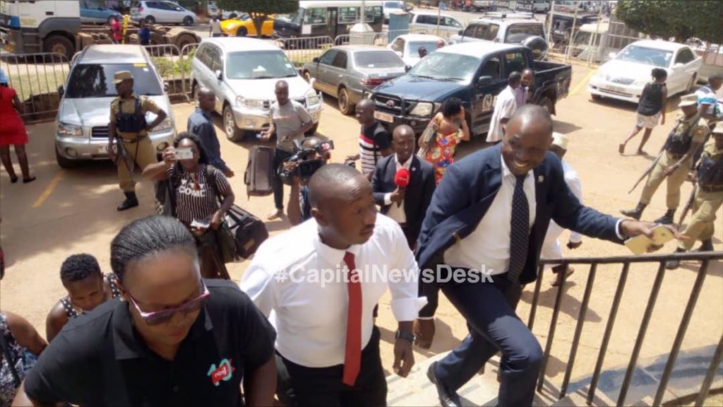 PHOTOS: Journalist Solomon Sserwanja Responds to Police Summons