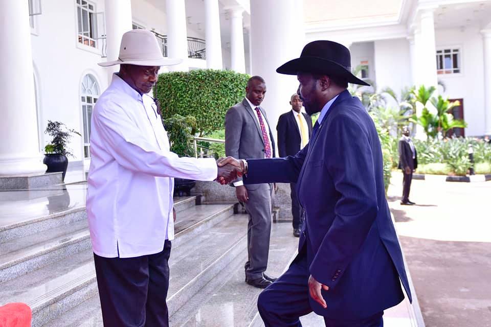 Museveni Holds Bilateral Meeting With Salva Kiir