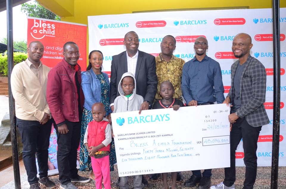 Barclays Bank Staff Donate Shs 43M to Paediatric Patients