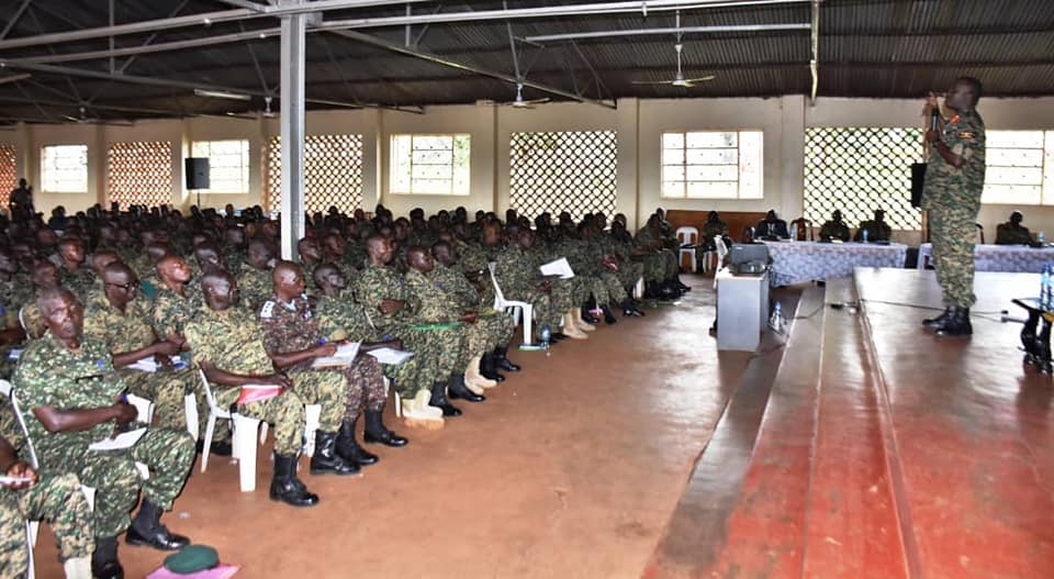 CDF Muhoozi Applauds Retirees for distinguished service