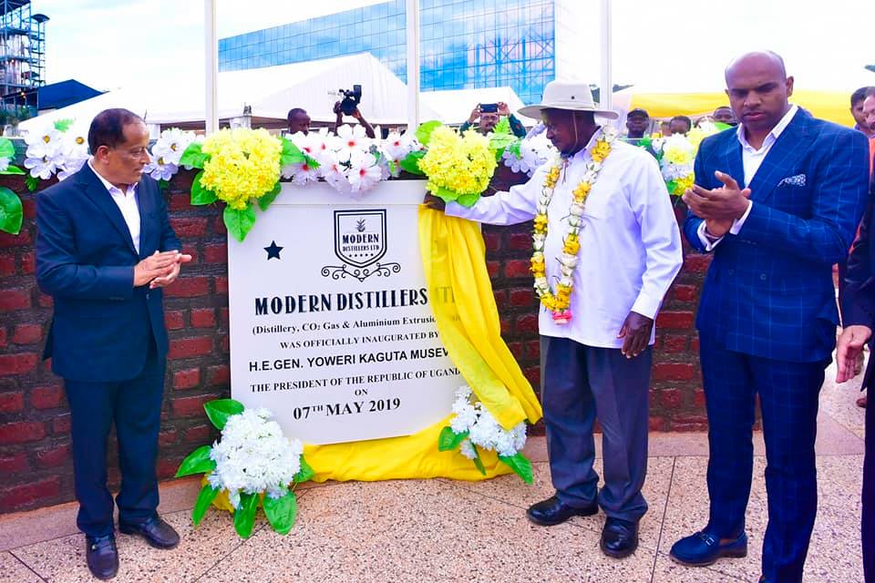 Museveni Commissions 10 Factories in Jinja, Buikwe Districts