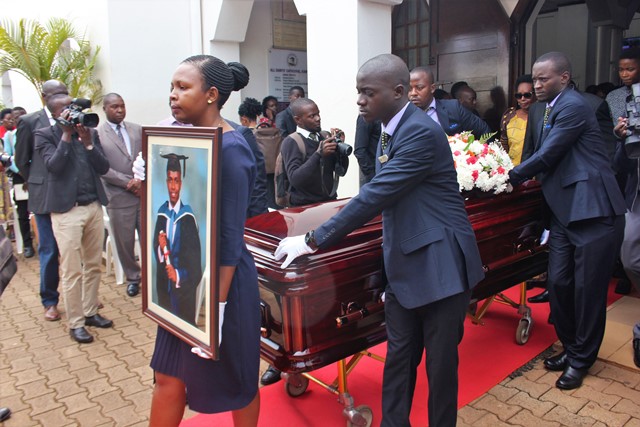 PHOTOS: Tears and Grief at Arnold Ainebyoona’s Requiem Service