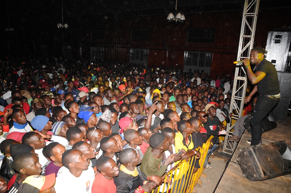 PHOTOS: Rapper T Bro Proves His Worth at Bell All Star Tour in Kabale