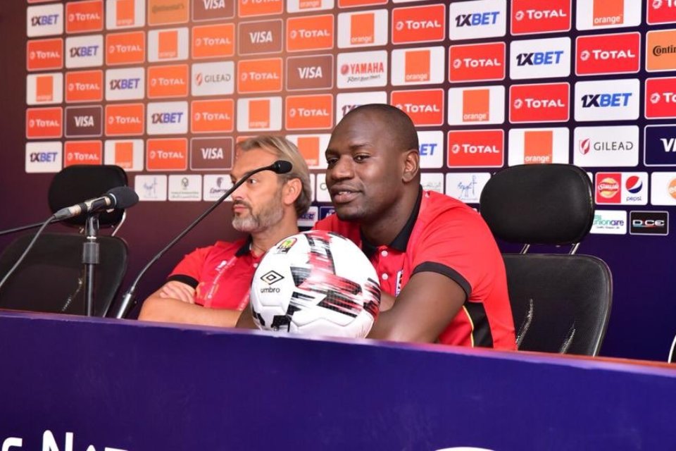 AFCON 2019: Cranes Coach Desabre, Captain Onyango Express Readiness to Face Senegal