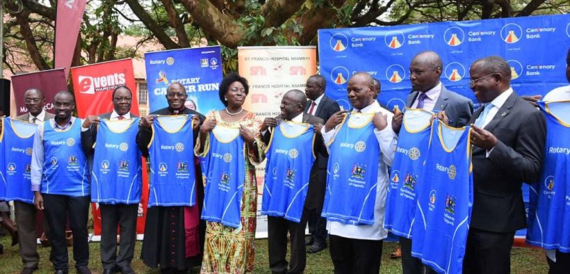 Speaker Kadaga Launches 2019 Rotary Cancer Run