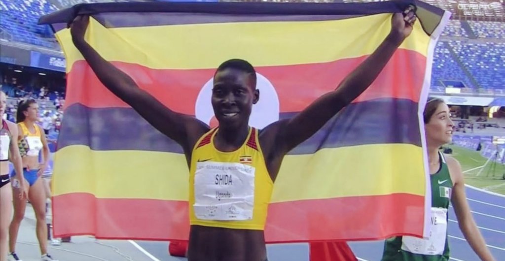 Ugandan Athlete Shida Leni Wins Silver in Women’s 400M at World University Games