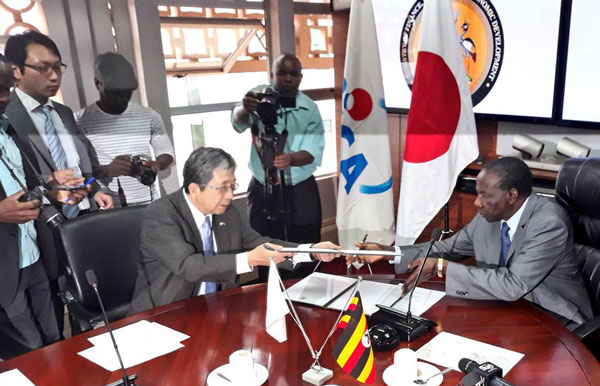 Japan Offers Shs88billion Grant To Improve Kampala Traffic