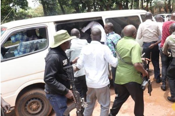 Released Kaweesi Murder Suspects Rearrested Outside Court