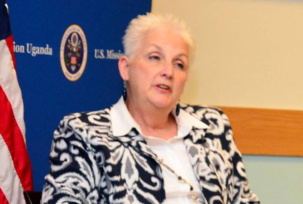 US Ambassador to Uganda, Deborah Malac. Courtesy Photo