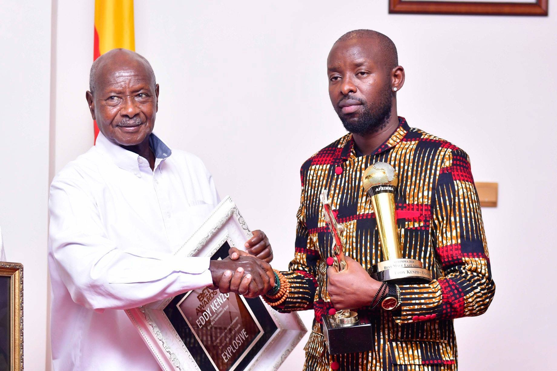 Eddy Kenzo Meets President Museveni