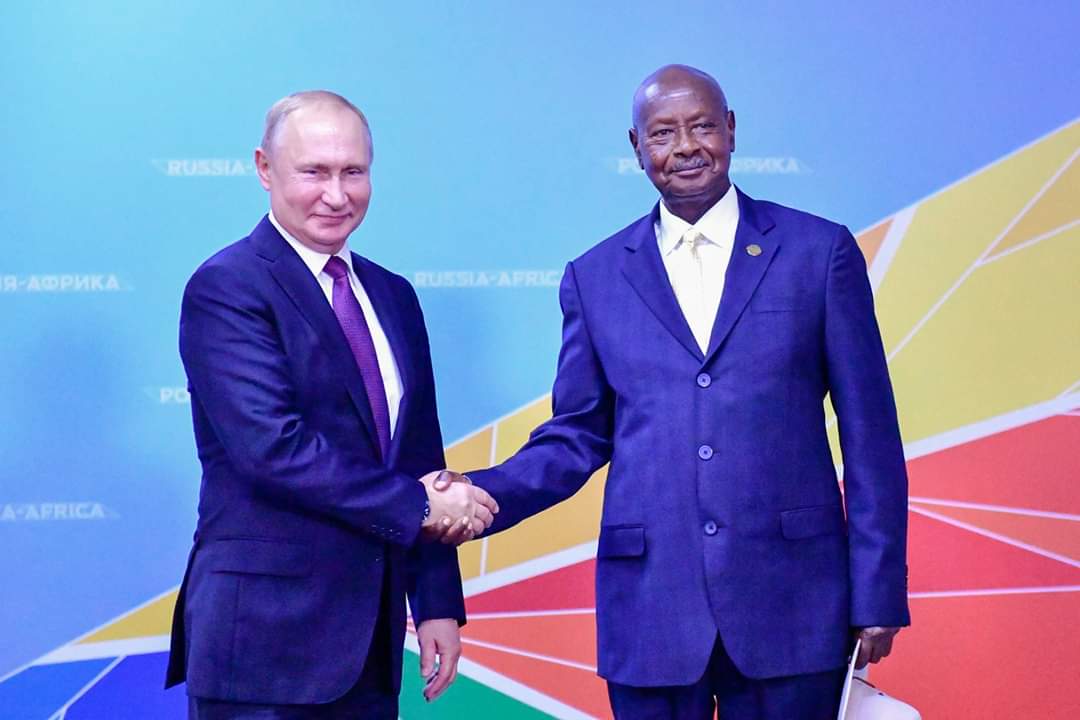 President Museveni, Putin Hold Talks