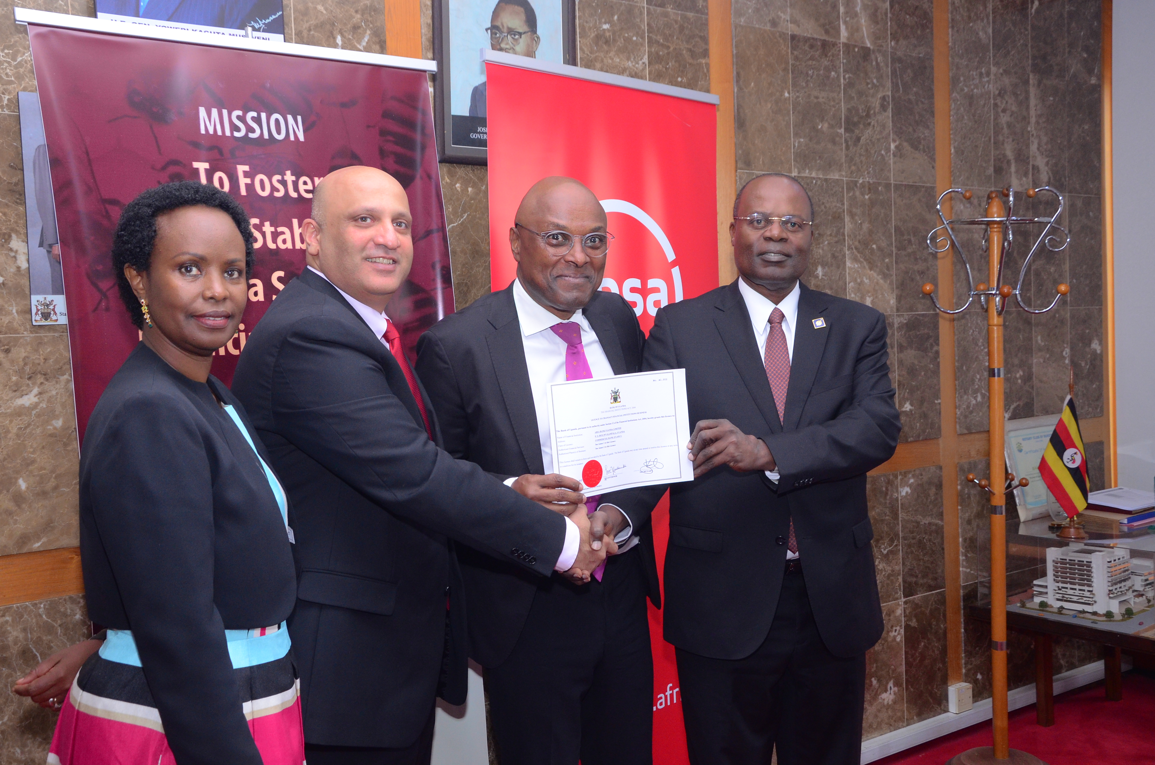 Barclays Bank of Uganda Limited officially becomes Absa Bank Uganda Limited