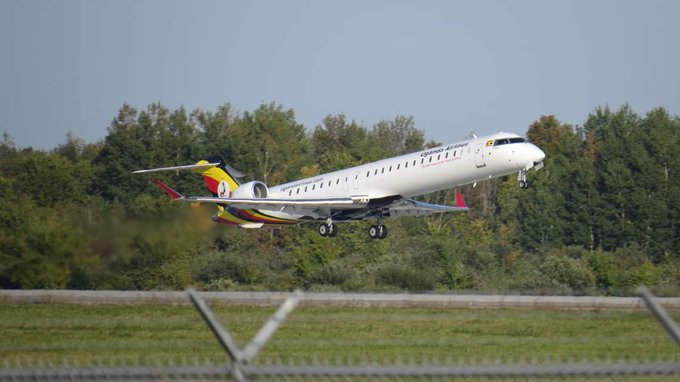 Uganda Airlines Makes Maiden Flight to Kilimanjaro