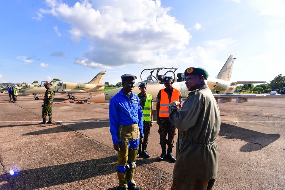 Museveni Passes Out 18 Fighter Jet Pilots