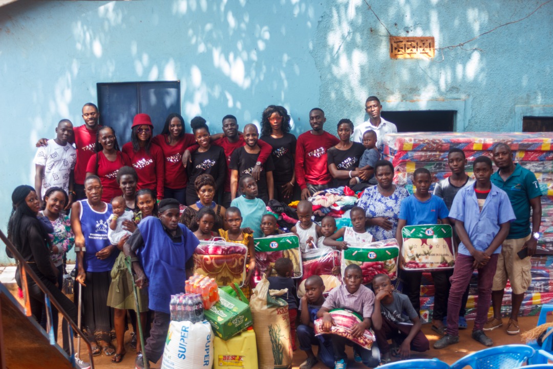 Desire Luzinda Donates Beddings, Food and More to Orphanage