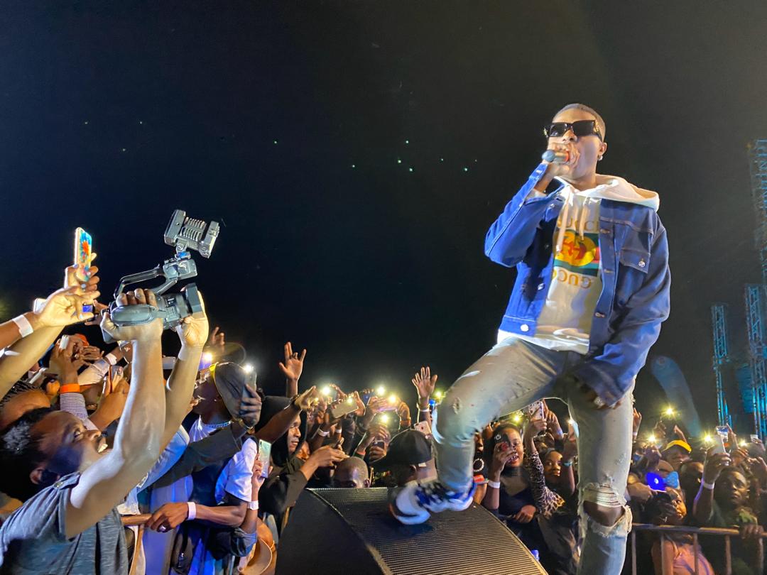 PHOTOS: Wizkid Gives Ugandans Concert to Remember