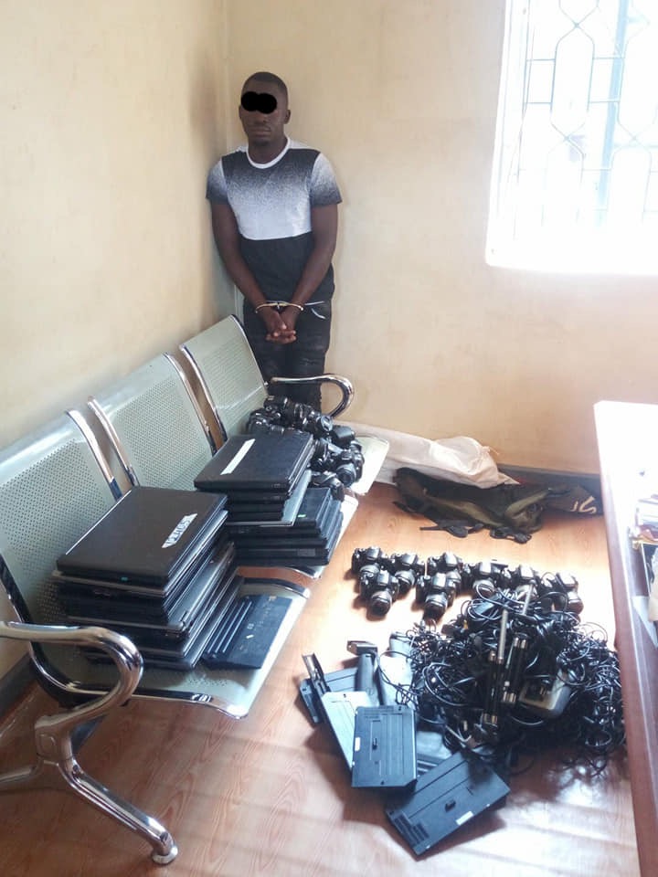 Police Recovers Over 40 Gadgets Stolen from NIRA