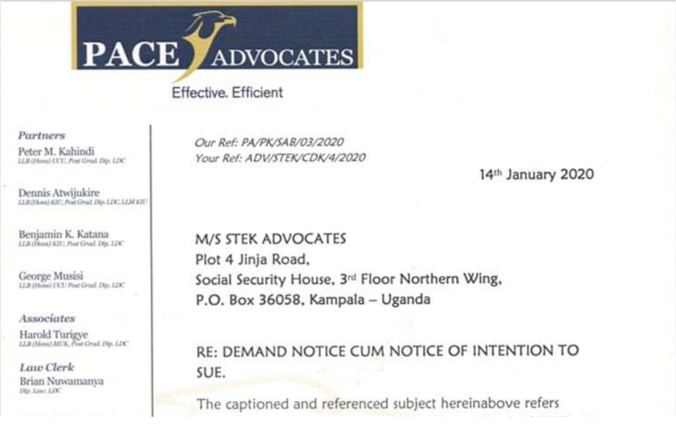 Rape Allegations: ‘Unapologetic’ Sheena Bageine Responds to Letter of Intention to Sue
