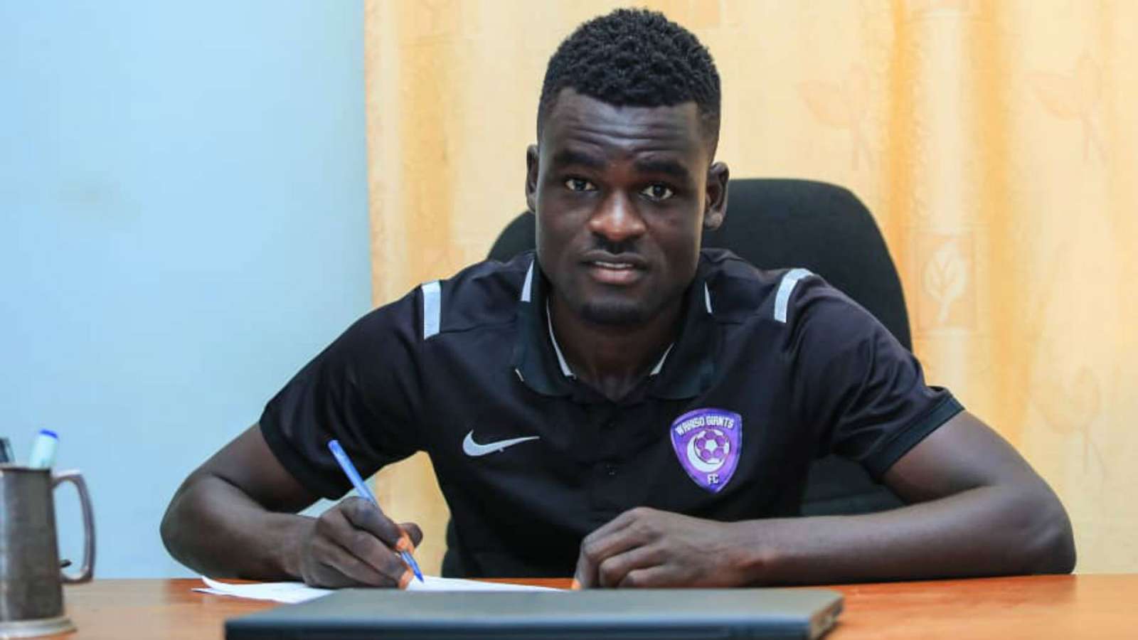 Gaddafi Signs for Wakiso Giants