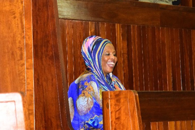 Parliament Honours Businesswoman Amina Hersi