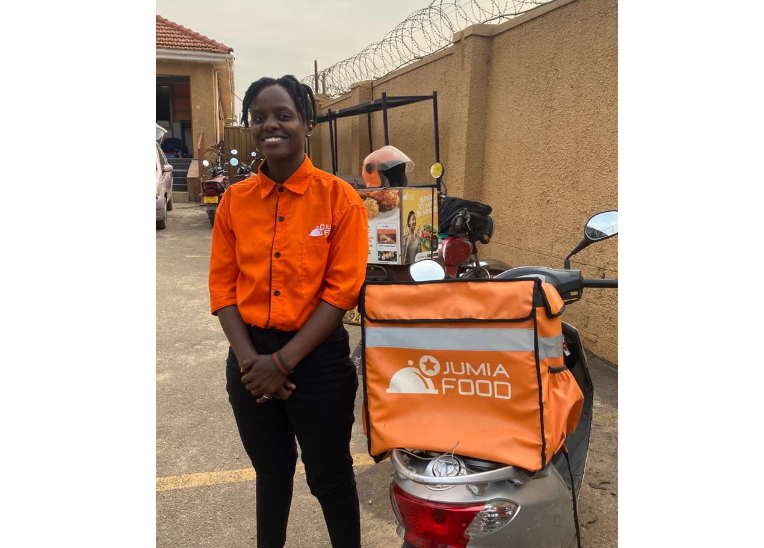 Disrupting the Game: Meet Barbara Kibarihira, Jumia’s First Female Delivery Rider