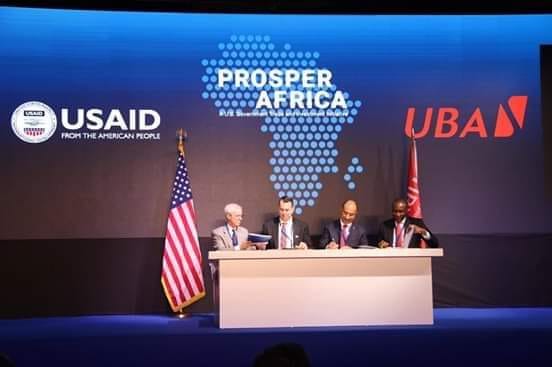 Two-Way Trade And Investment Goals Of Prosper Africa Given a Major boost With A  Memorandum Of Understanding Between  USAID And The United Bank For Africa