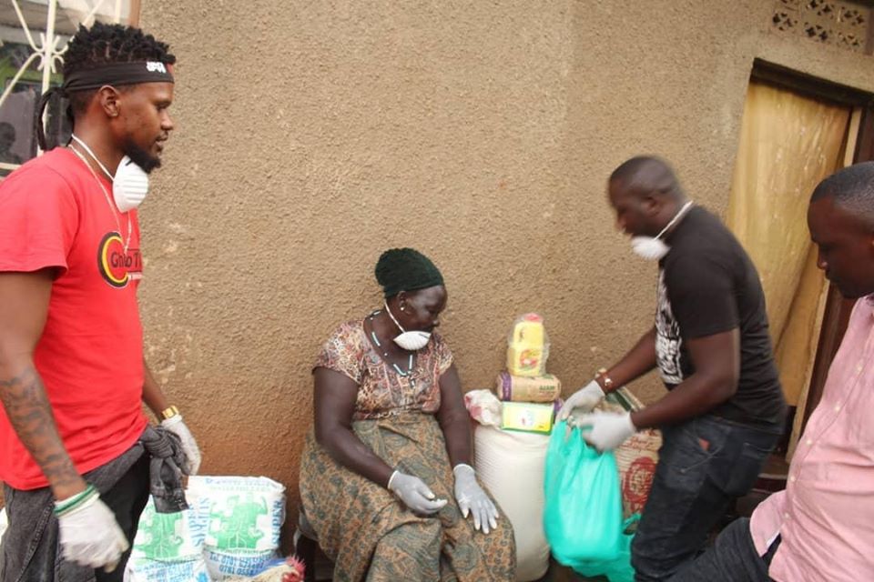 PHOTOS: Don Bahati Sends Aid to Widow Brutalised by Police, LDU