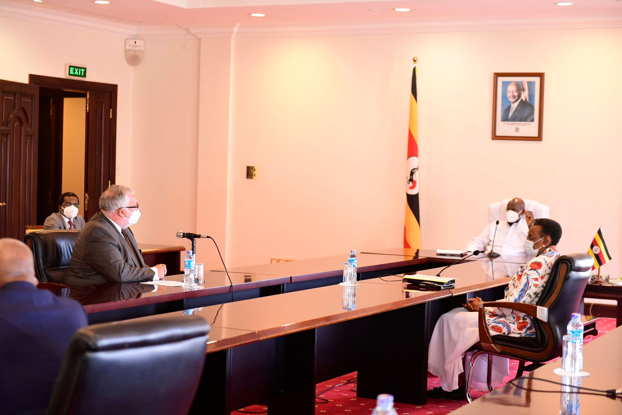 Museveni, USA Ambassador To Uganda Hold Post-Budget Talks