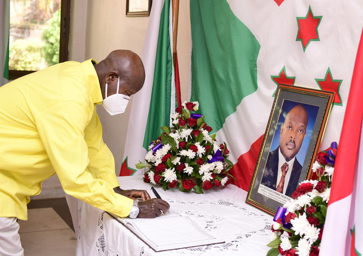 President Museveni Mourns Fallen Burundi President Nkrunziza