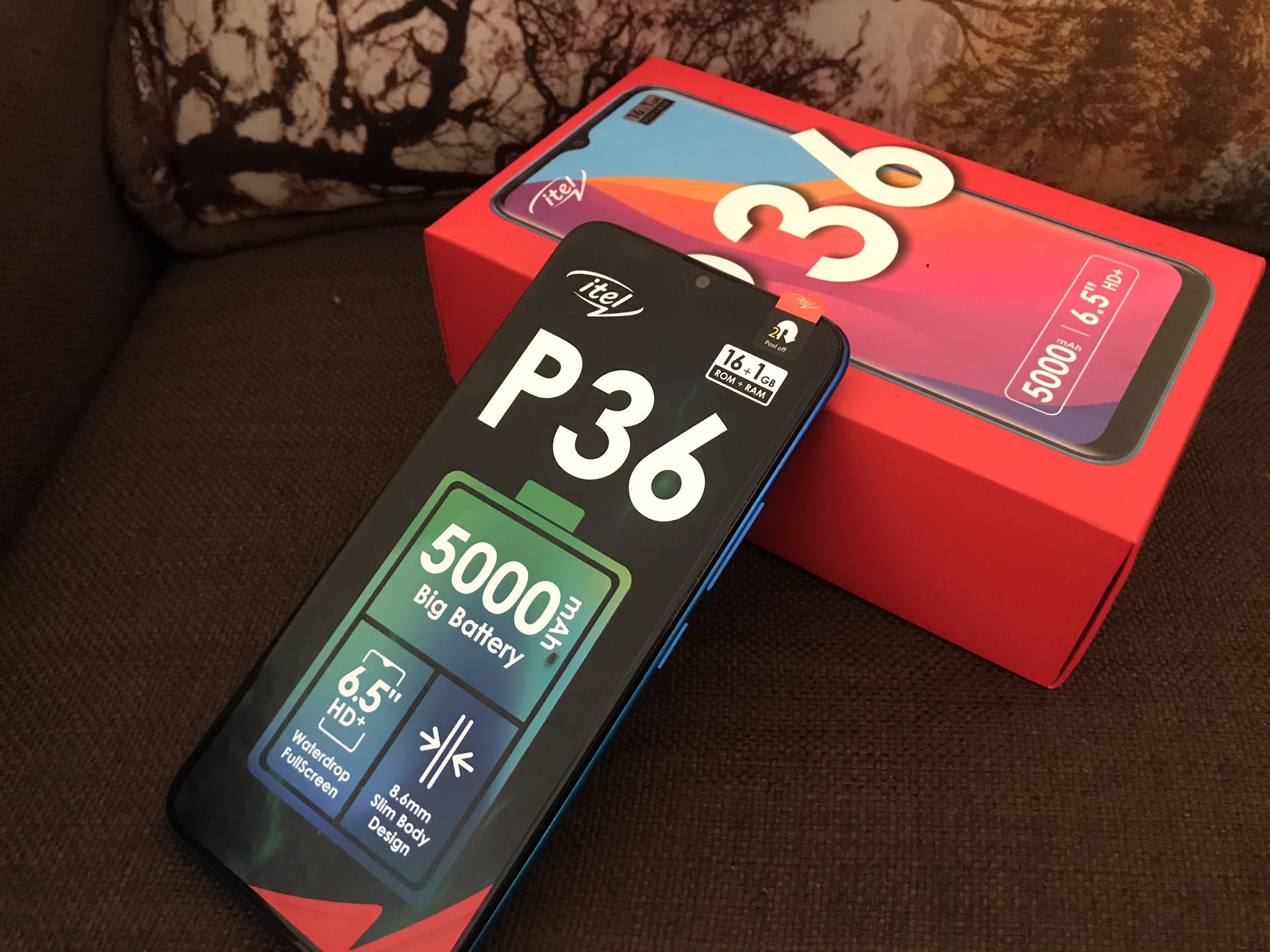 Unboxing the itel P36; Beautiful Design that Doesn’t Attract Fingerprints