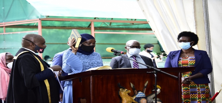 Minister Sarah Kanyike Takes Oath of MP