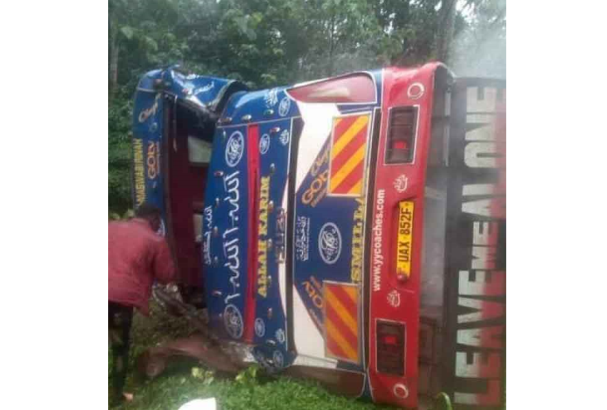 17 Injured in Mabira Bus Accident