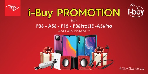 Itel Smartphone Users to Win Instantly in i-Buy Promo this Month