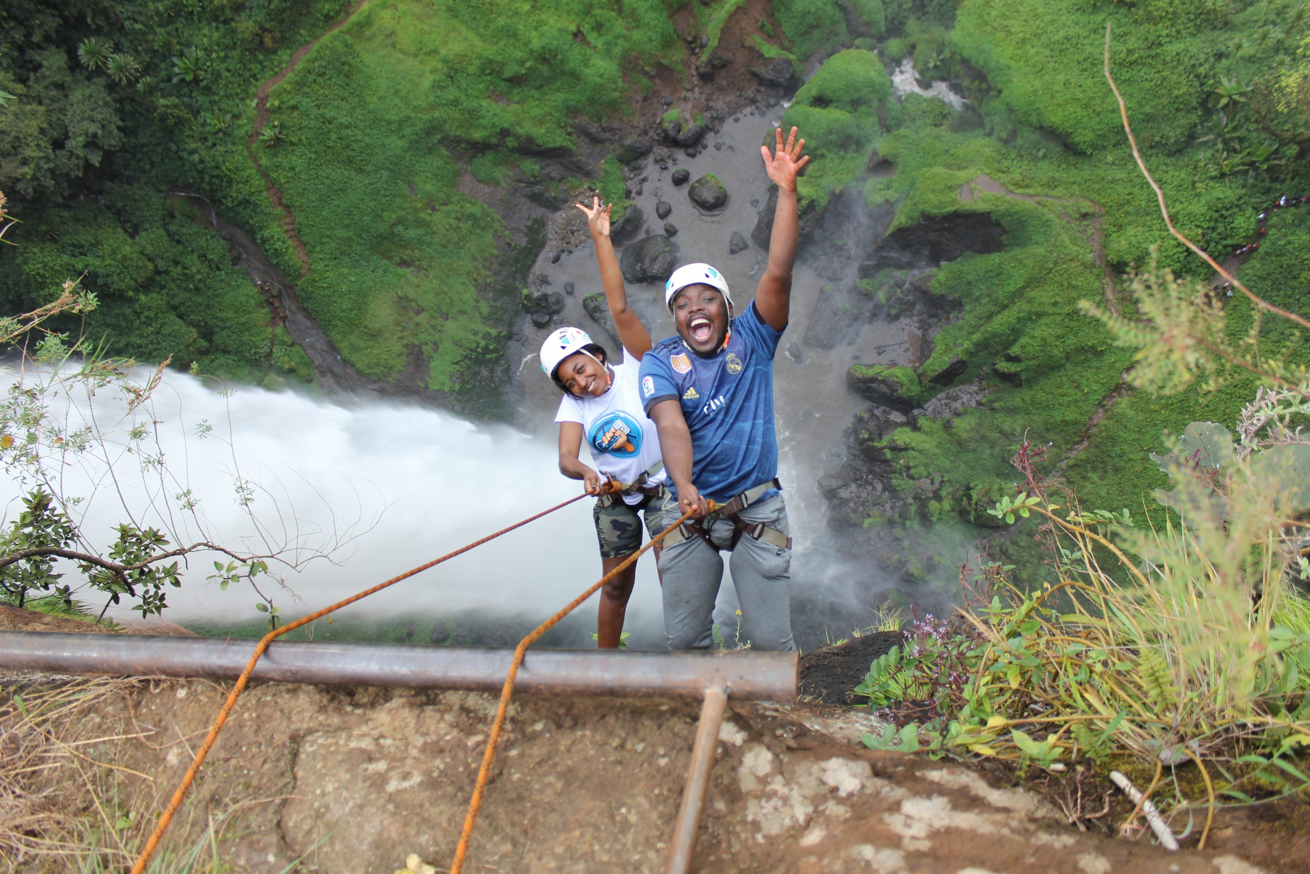 Adrenaline-Rush, Splendid Views as #MyUgandaMyNile Winners Visit Sipi Falls