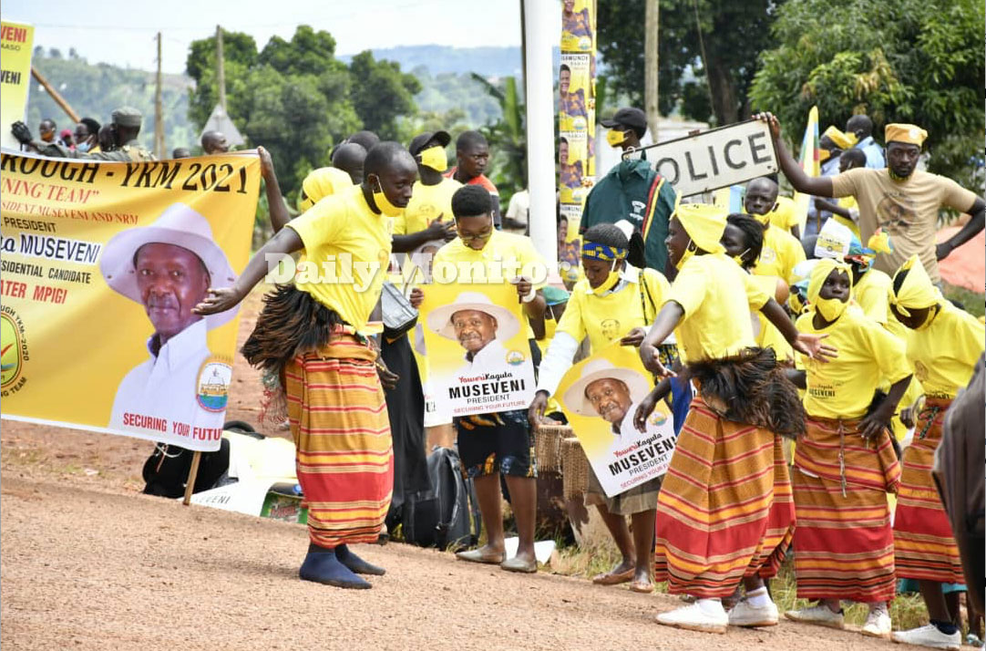 Excitement as Museveni Takes Campaigns to Mpigi Area