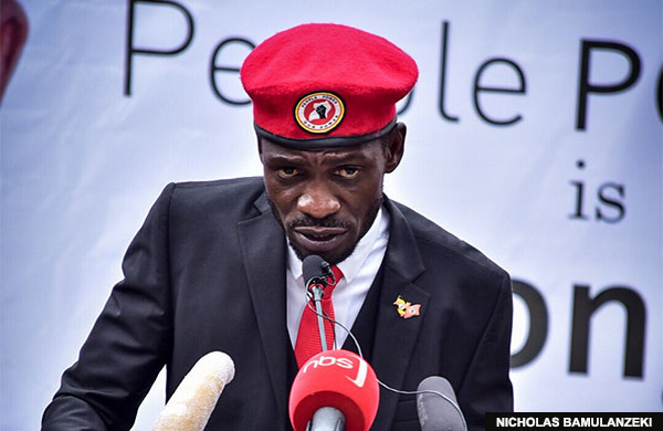 Bobi Wine Encourages Voters to Stay at Polling Stations After Voting Despite Police Warning