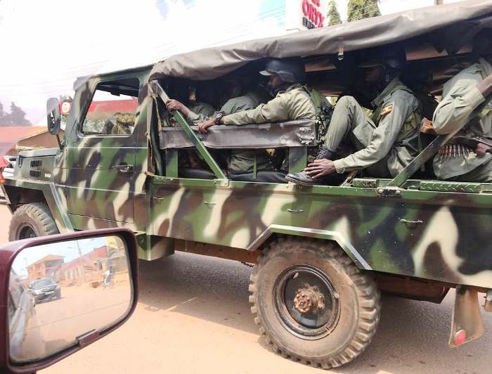 Military Officers Raid Bobi Wine Home a Day to Elections