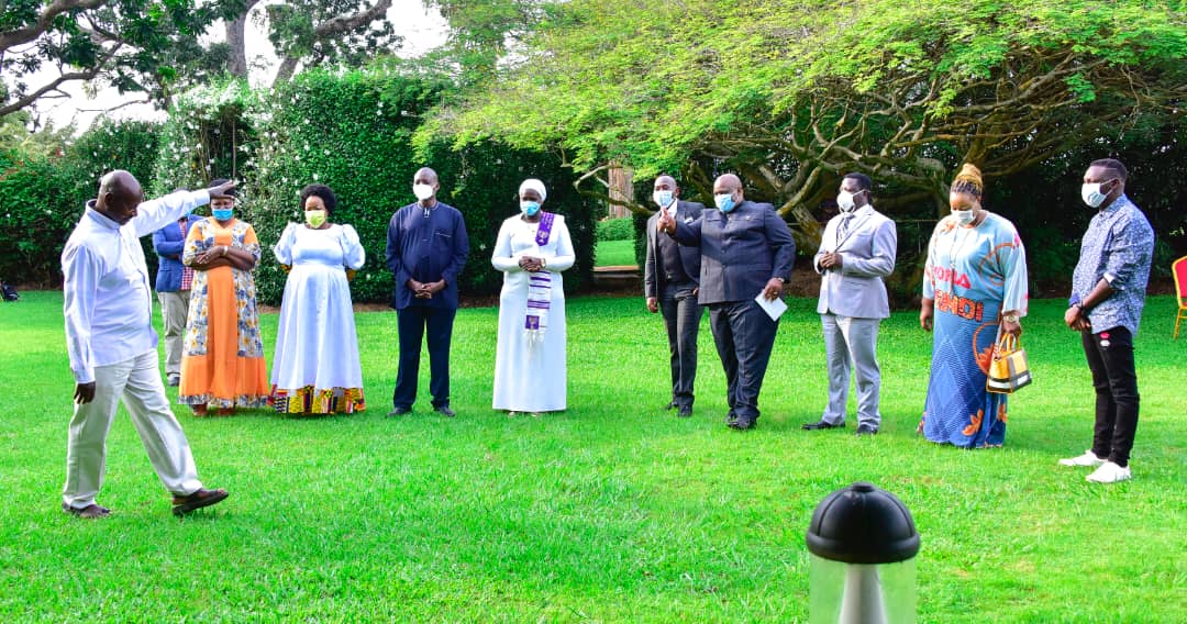 City Pastors, Prophets Pledge Support to Museveni