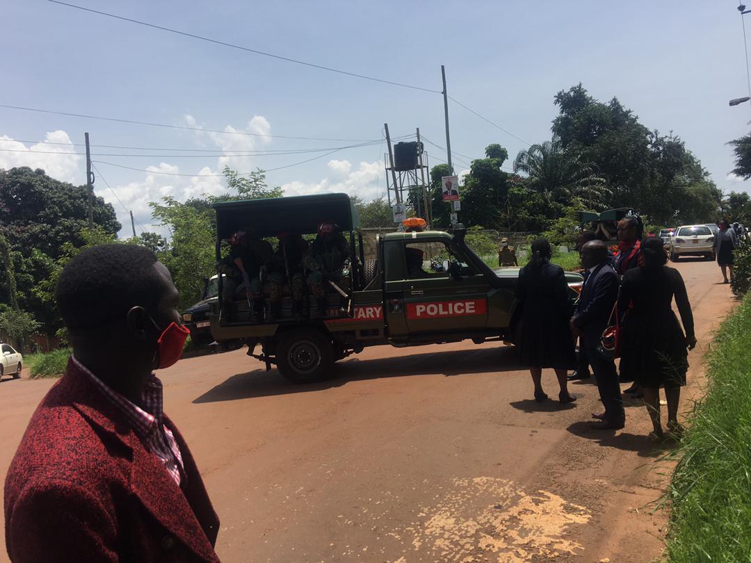 PHOTOS: Roads Blocked, Journalists Battered as Bobi Wine Delivers Petition to UN Embassy