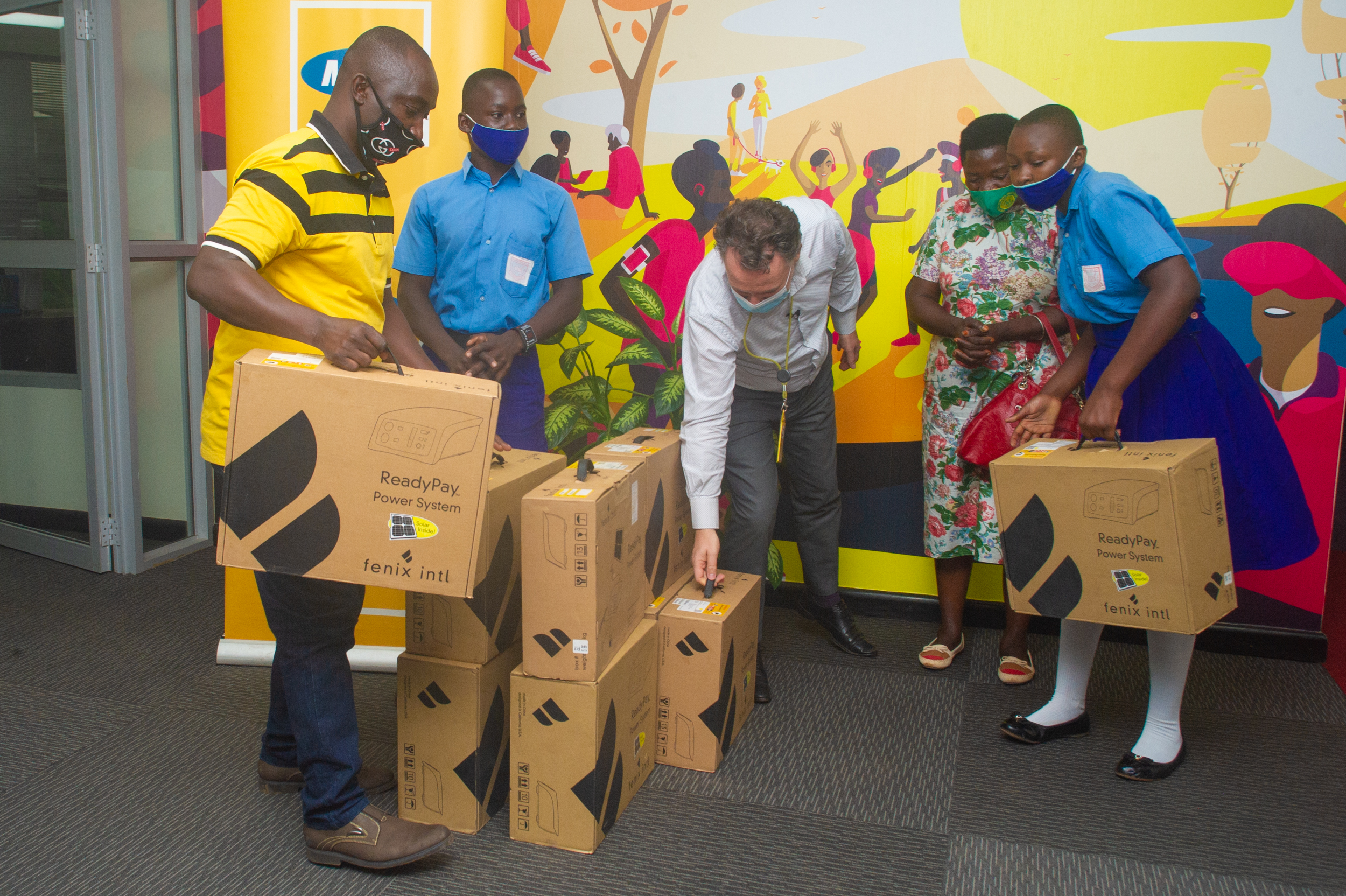 MTN Foundation Donates ReadyPay Solar Kits to Schools Across Uganda