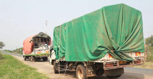 Over 30 Kenyan Trucks Impounded for Smuggling Maize at Busia
