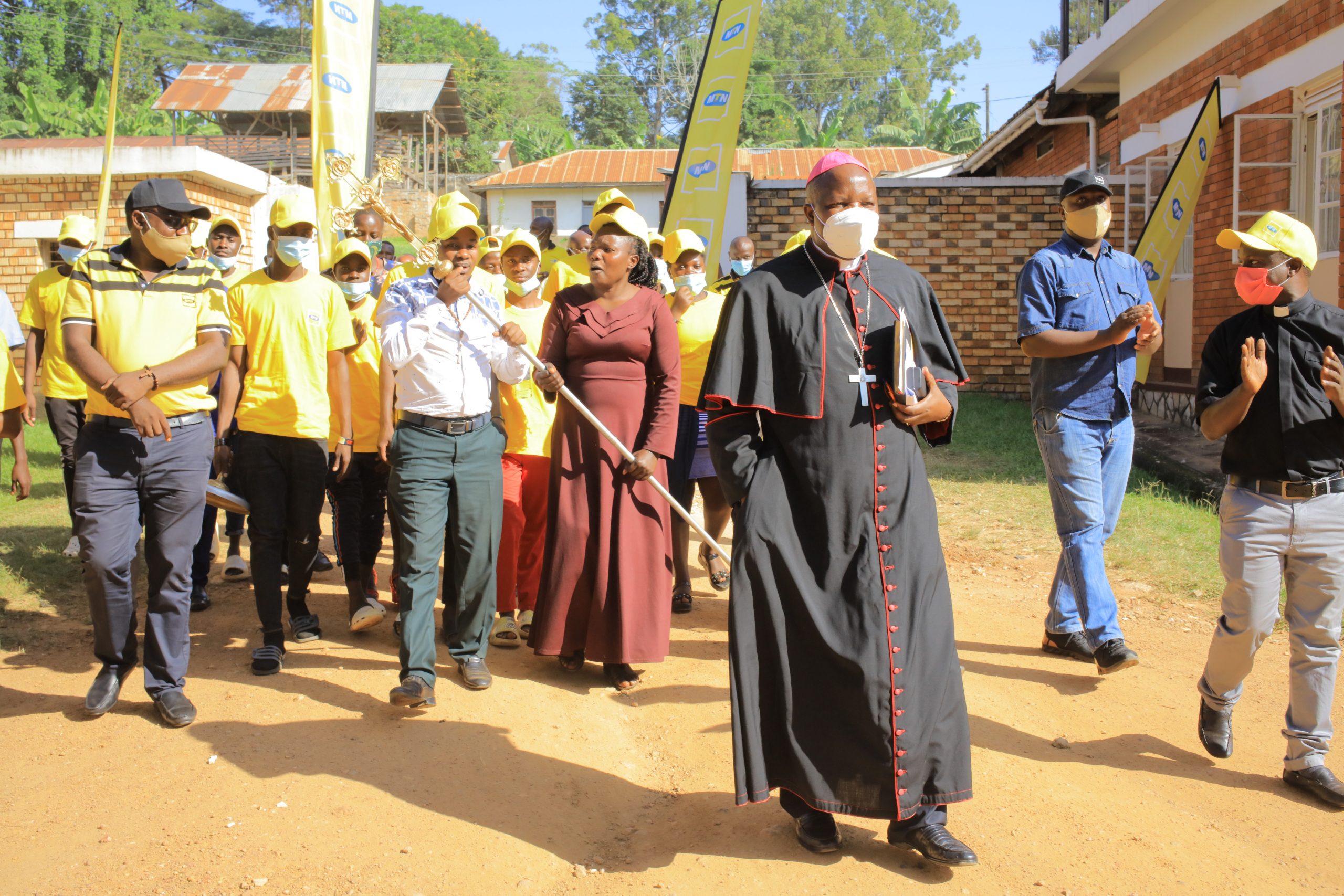 MTN Uganda Partners with Masaka Diocese ahead of Martyrs Day Celebrations
