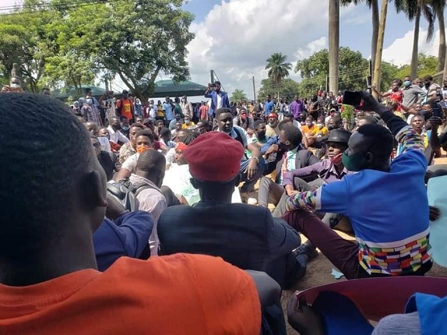 Eight Arrested as Kyambogo University Students Protest Suspension of Physical Learning