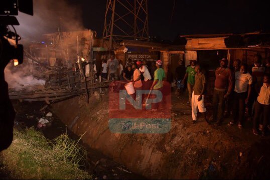 PHOTOS: Fire Guts Several Houses in Kamwokya - TowerPostNews