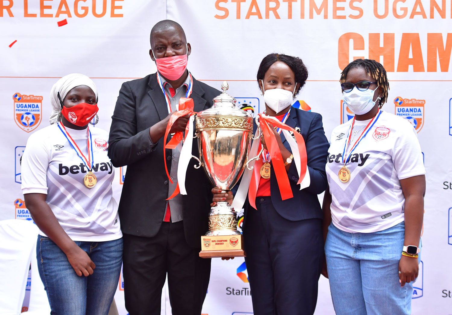 PHOTOS: Pomp and Excitement as Express FC Are Crowned UPL Champions