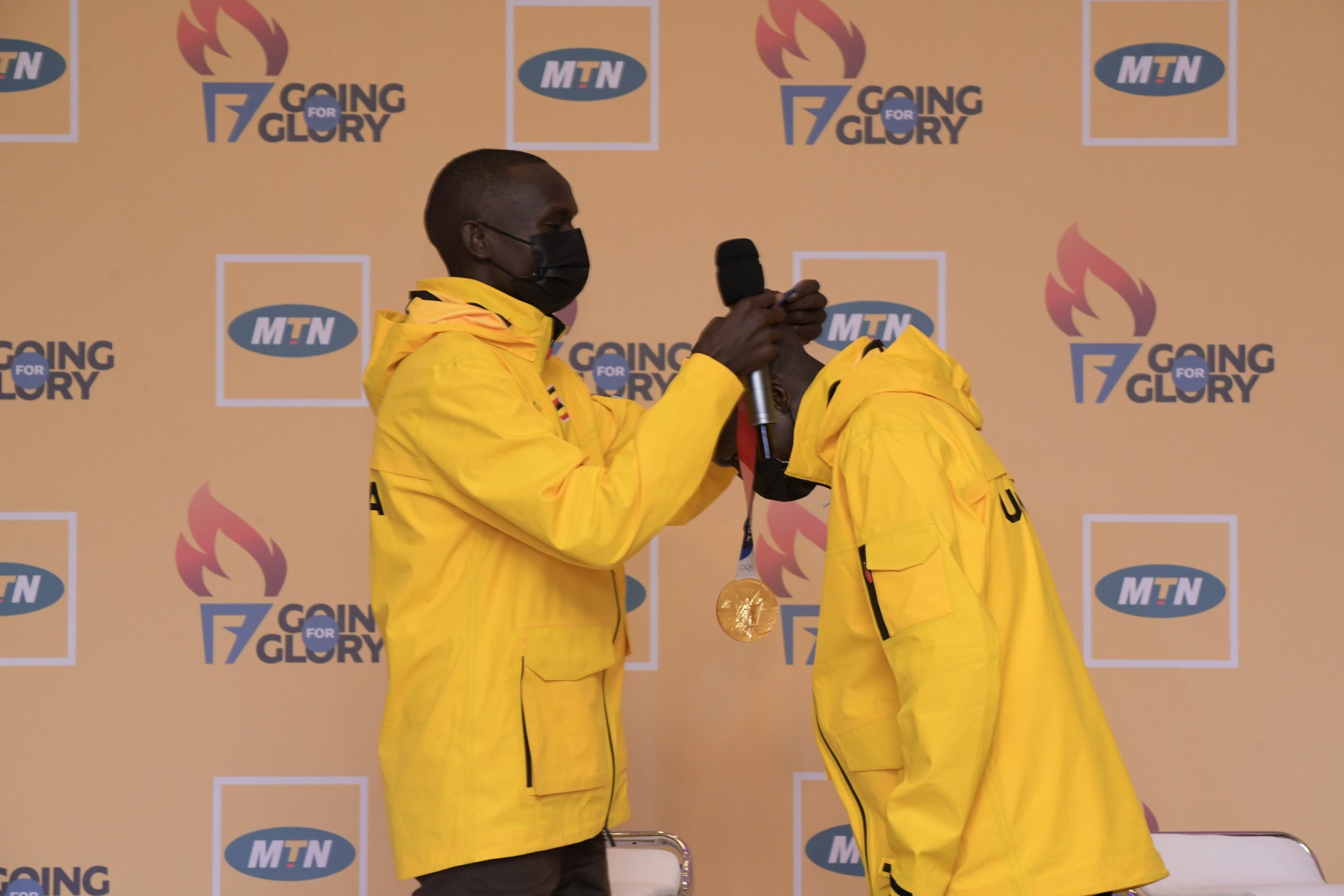 Cheptegei Gives Away One Olympic Medal to Kiprotich